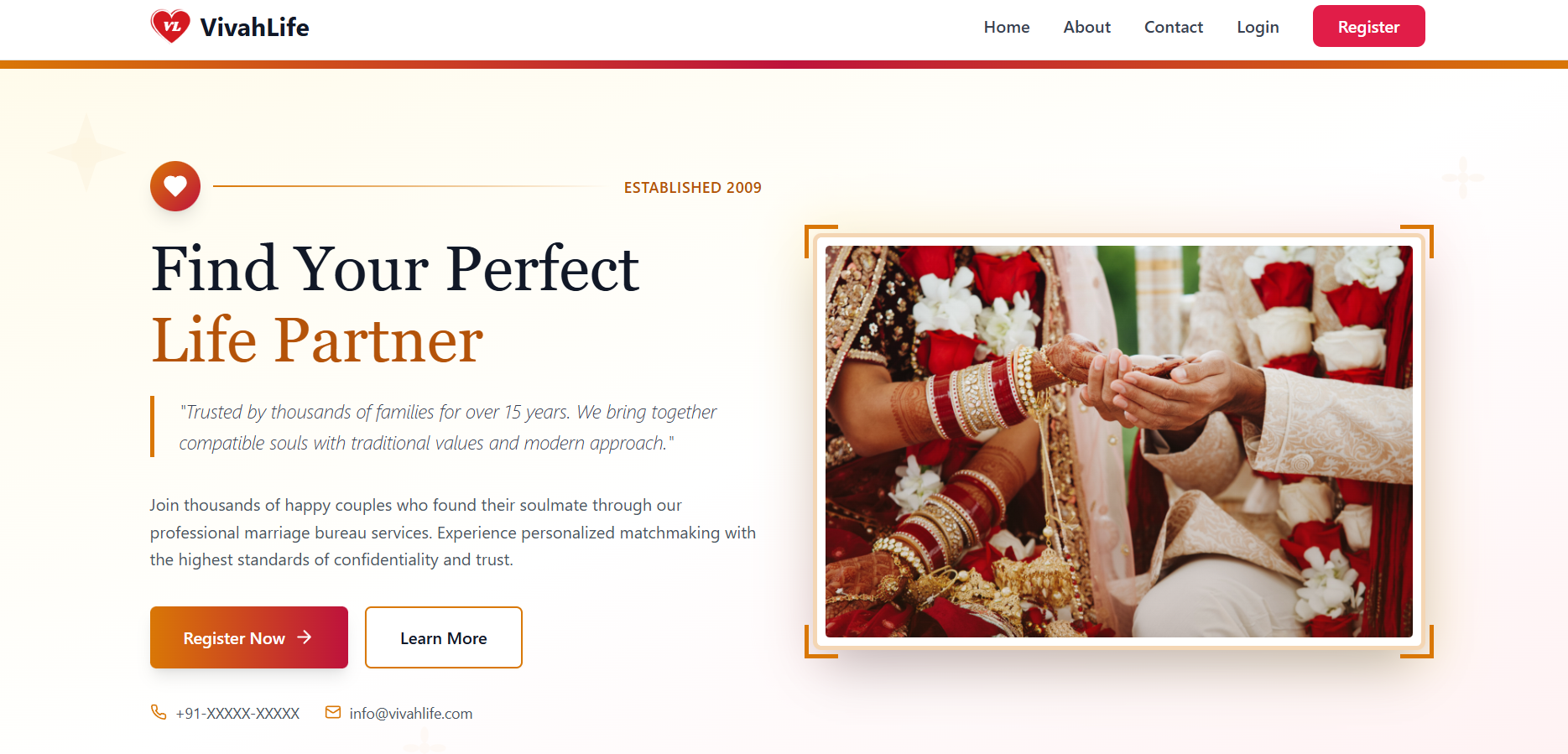 Marriage Bureau User Panel